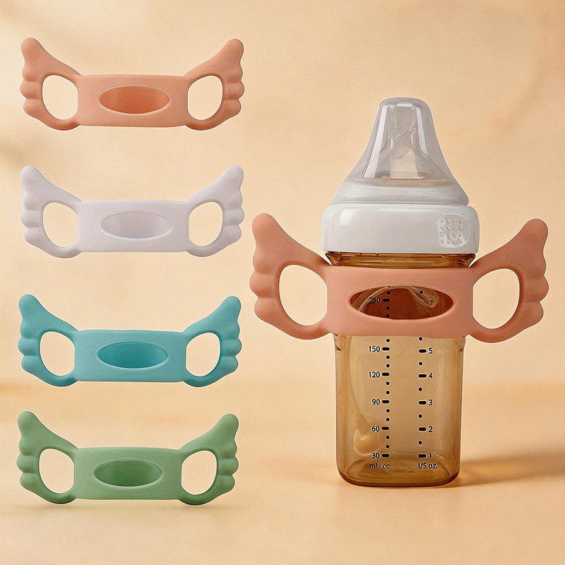 Baby Food Dispensing Spoon - 2 fundas de silicona (color aleatorio)