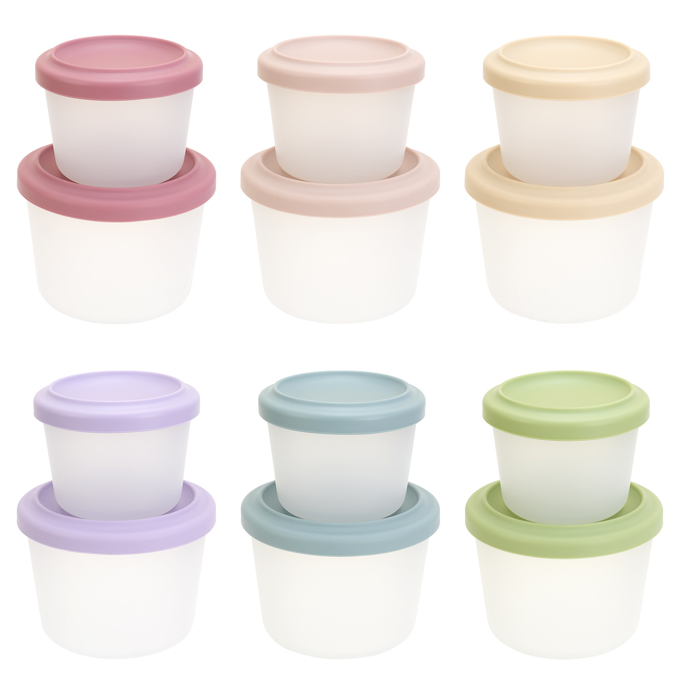 Baby Food Plan - Caja de almacenamiento de alimentos para