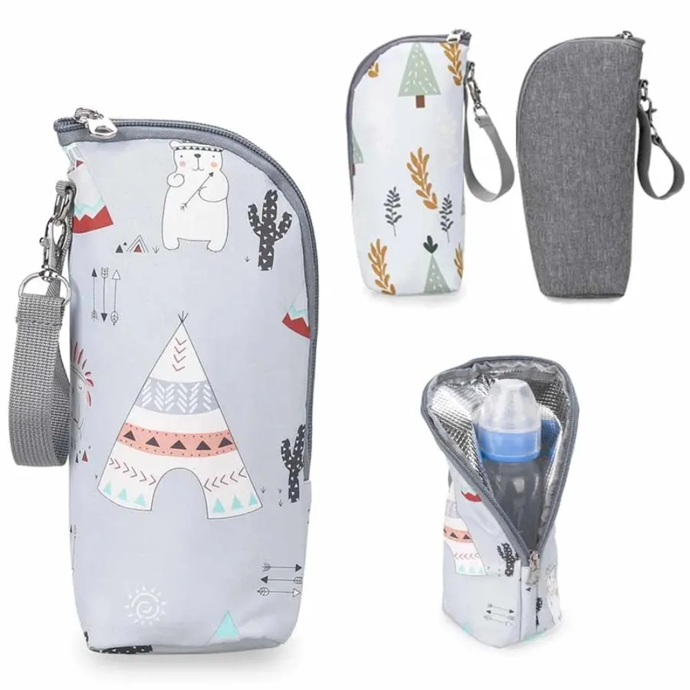 Baby Food Zip Lock Bag - Bolsa Calentadora de Biberones Portátil, Bolsa