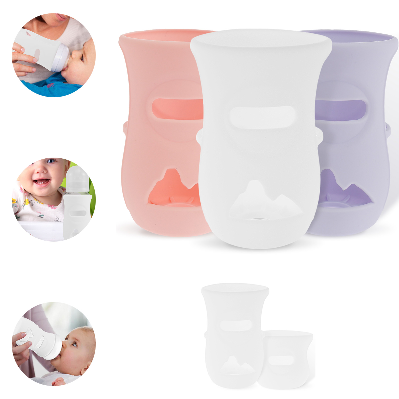 Baby Food Zip Lock Bag - Fundas de silicona Funda de silicona