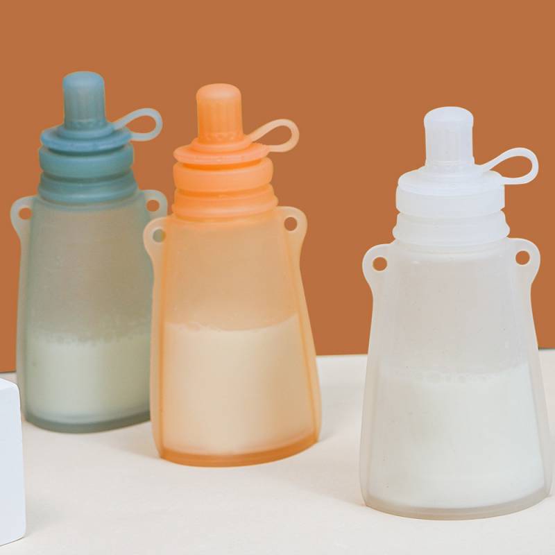 Baby Food Zip Lock Bag - Bolsa Portátil para Almacenar Leche Materna