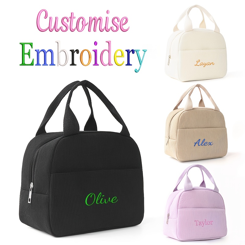 Baby Food Zip Lock Bag - Bolsa Térmica Personalizada con Nombre para