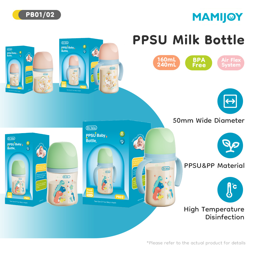 Baby Food Dispensing Spoon - MAMIJOY Biberón de 160/240 ml con