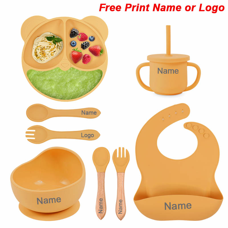 Baby Food Kit - Juego de alimentación de silicona para