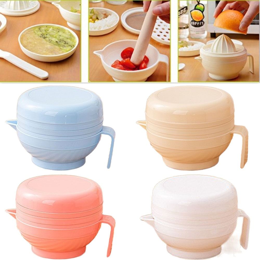 Juego de cuencos de molienda d - Baby Food Kit reseña y precio