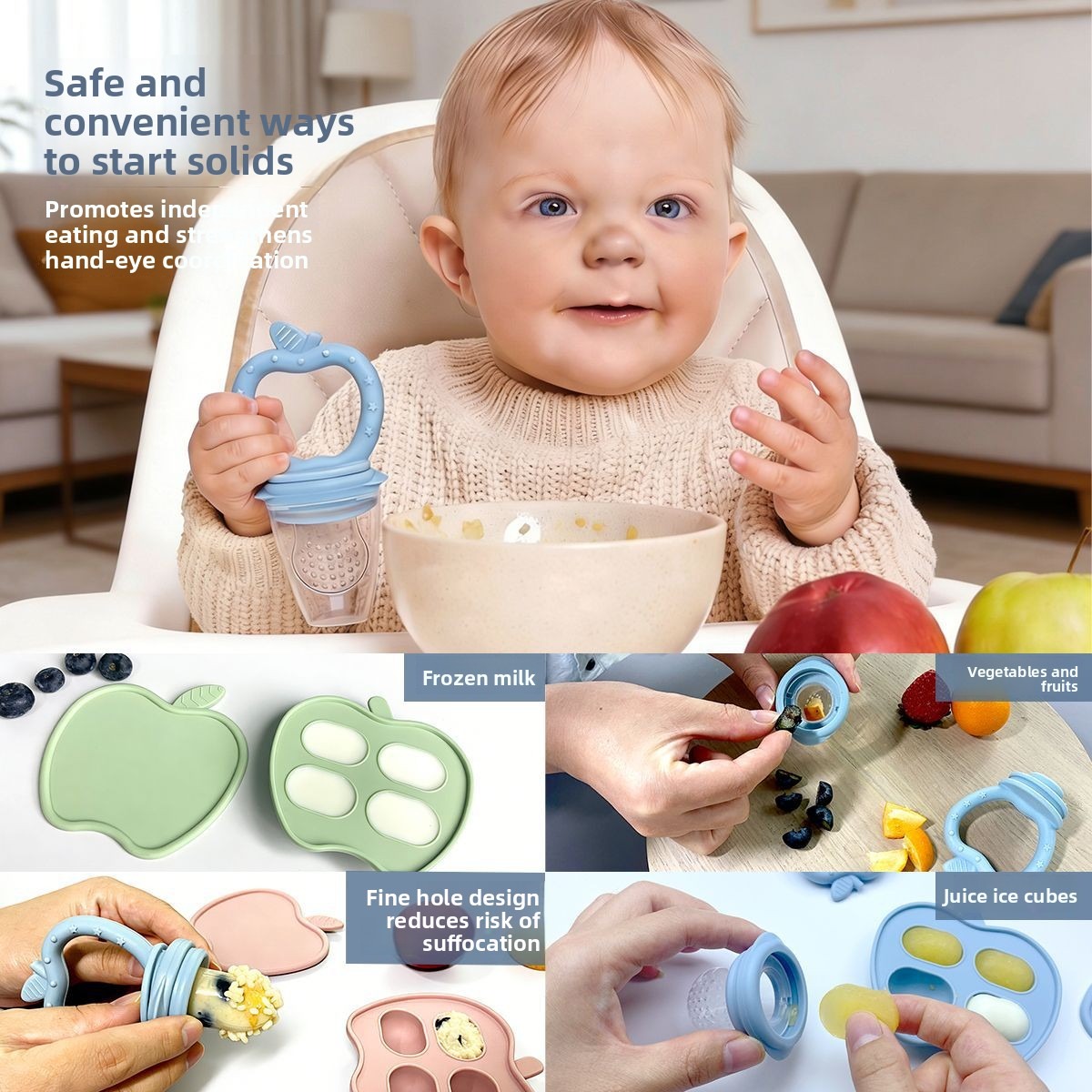 Nueva paleta de dentición de m - Baby Food Apple reseña y precio