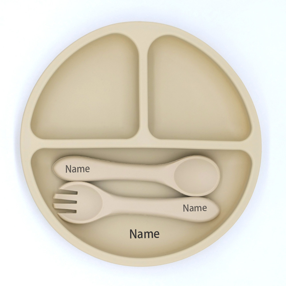 Vajilla de silicona con estamp - Baby Food Kit reseña y precio