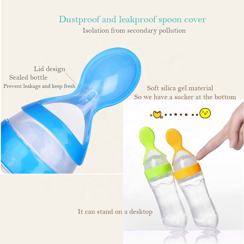 Venta caliente de alimentación - Baby Food Dispensing Spoon reseña y precio