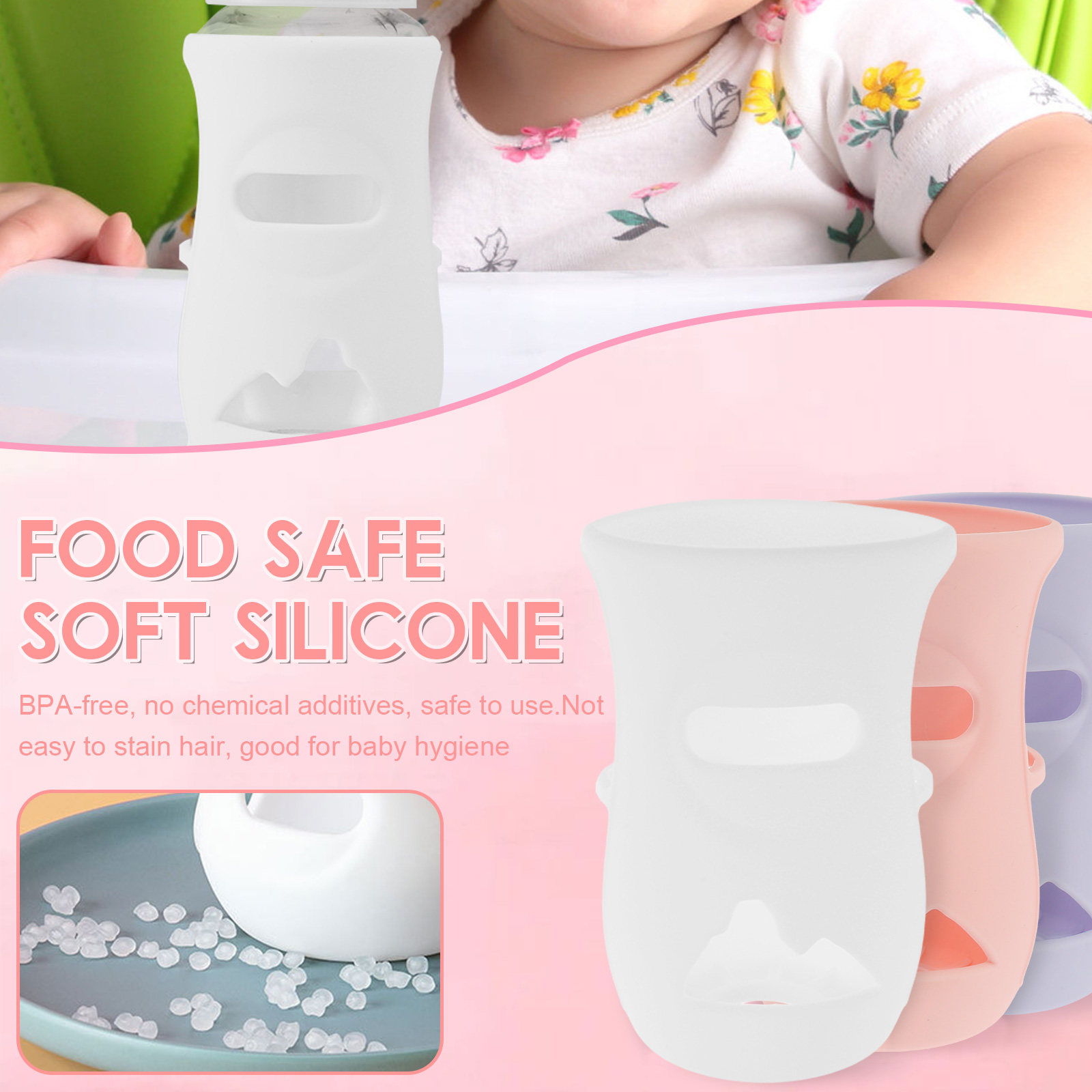 Fundas de silicona Funda de si - Baby Food Zip Lock Bag reseña y precio