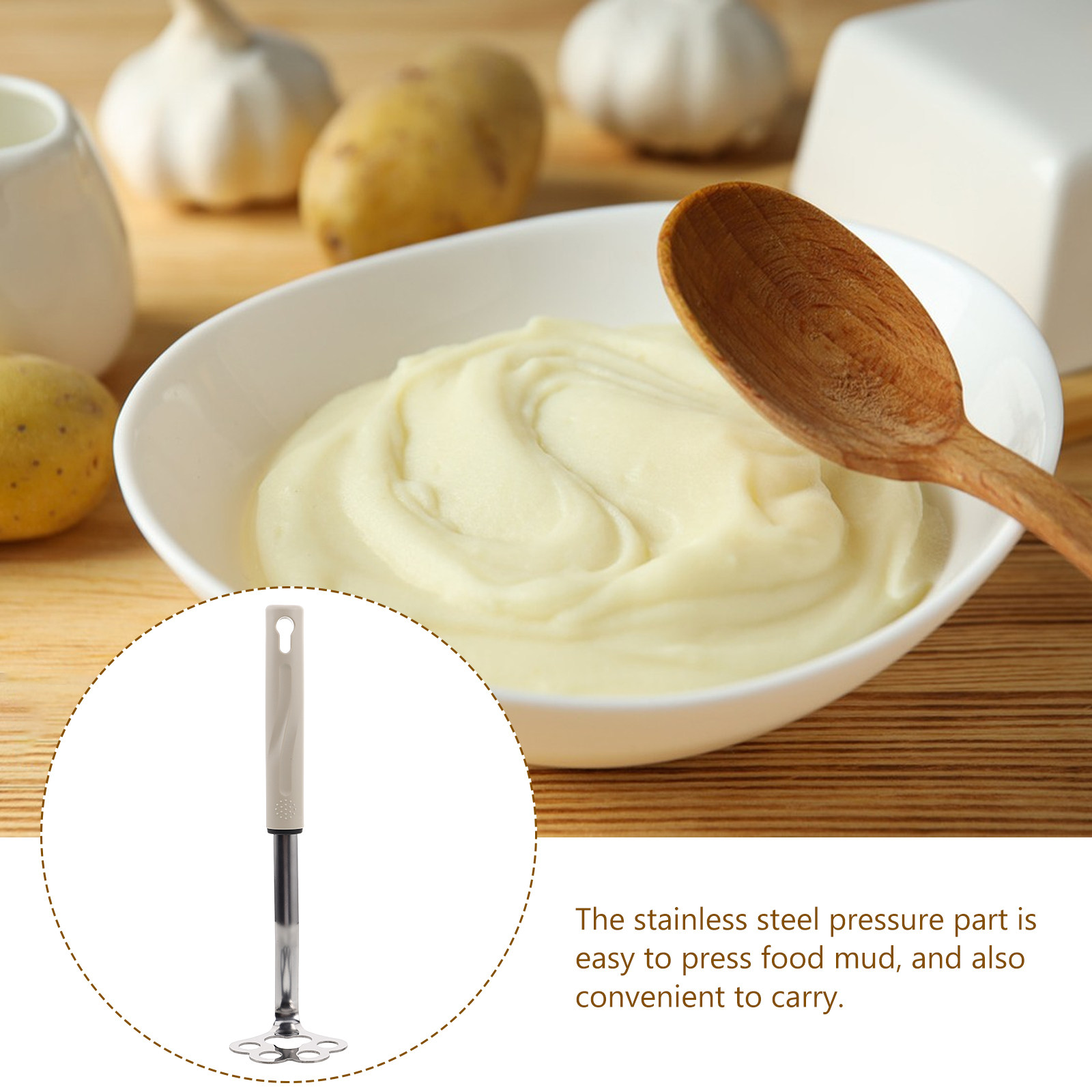 Mini Triturador de Patatas de  - Baby Food With Avocado reseña y precio