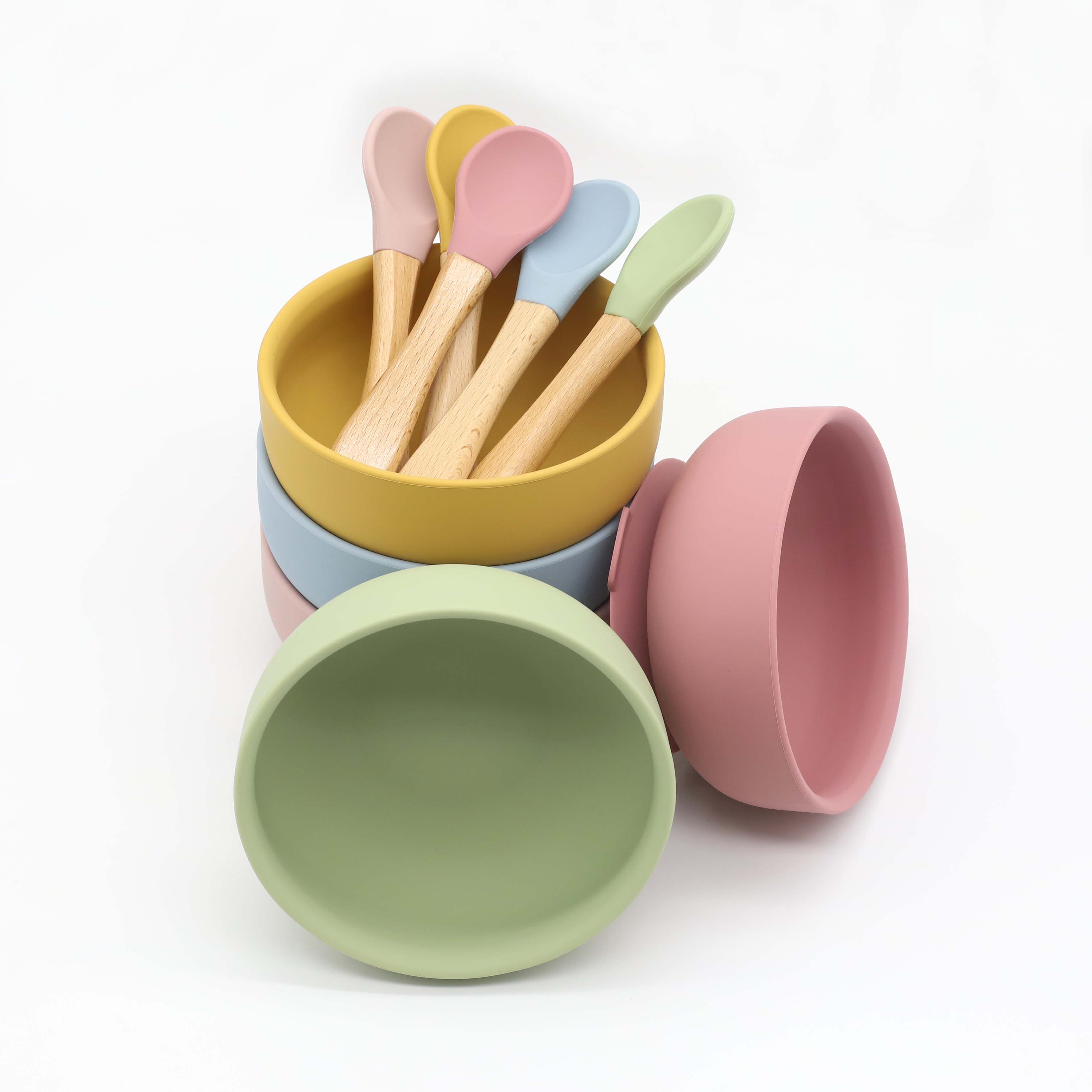 Cuenco de silicona con ventosa - Baby Food Dispensing Spoon reseña y precio