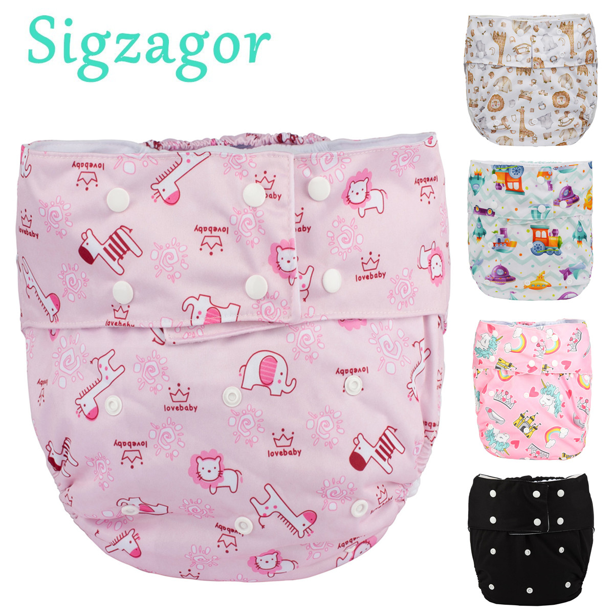 [Sigzagor] 1 pañal de tela par - Pampers Diaper Premium Care reseña y precio