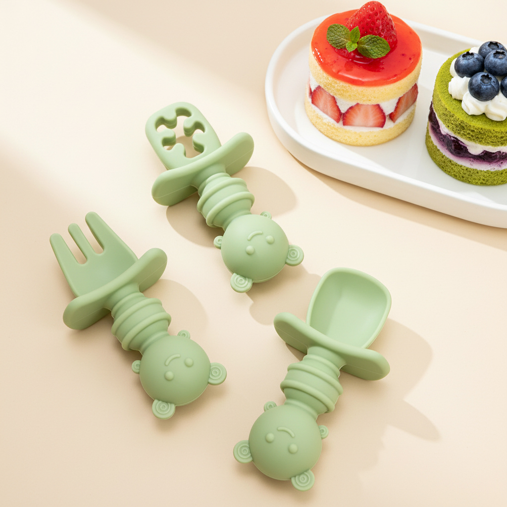 Juego de 3 piezas de cuchara y - Baby Food Dispensing Spoon reseña y precio